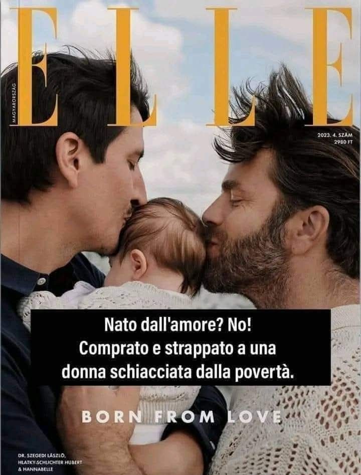 NOWARNONATONOU1's tweet photo. 👹 GIÙ LE MANI DAI BAMBINI 👹
Le Unioni Civili garantiscono già tutti i diritti paritari. Ora bisogna rispettare i Diritti dei Bambini di crescere in famiglie naturali con 1 mamma ed 1 papà.
#PRIDE #PRIDE2026 #LGBTQI #uteroinaffitto #famigliearcobaleno #adozionigay https://t.co/WIE8u7VbNA