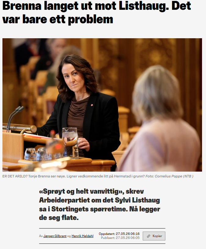 Anduril100's tweet photo. "Dette er sprøyt og helt vanvittig," skrev Ap om det de trodde var forslag fra Frp, i et utspill til Nettavisen.

Problemet var at forslagene ikke kom fra Frp, men fra Aps budsjettpartner MDG. 1/ https://t.co/7hXUUMKGsy