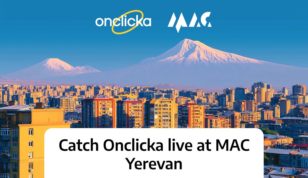 Onclicka_com's tweet photo. MAC is already in full swing and the Onclicka team is on the ground and on the move.

If you’re here too, let’s connect 💬
🔸 Malik Khatsiev — Head of Sales, tg: @malik_oc 
🔸 Azamat Borlakov — Senior Sales Manager, tg: @aza_onclicka 

DM them now to lock in a meeting — the schedule is filling up fast, and the best deals usually start with a good conversation

Find us at MAC 🔍