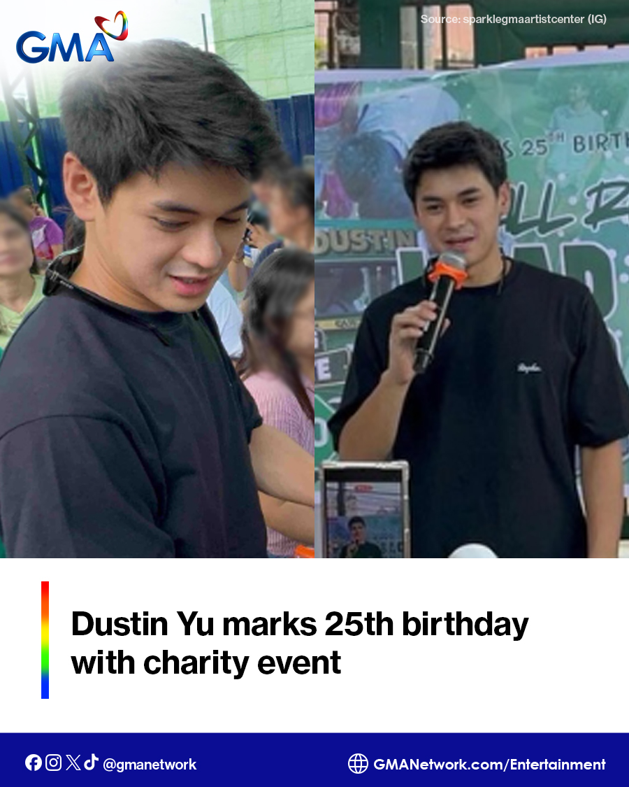 gmanetwork's tweet photo. DUSTIN YU MARKS 25th BIRTHDAY WITH CHARITY EVENT!

#SecretsOfHotel88 star Dustin Yu chose to ring in his 25th birthday by giving back to the community that raised him.

Read the full story on the link in our bio. https://t.co/xRHCL4TfbQ