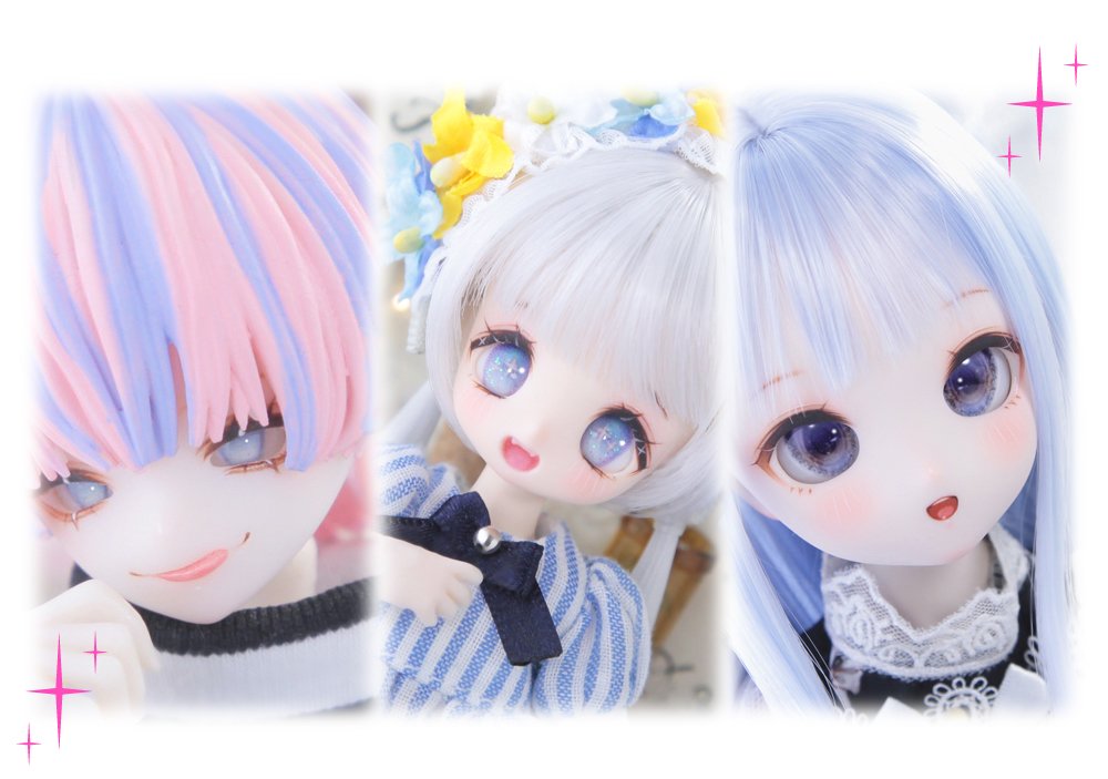 hell9th's tweet photo. 【次回ショップ更新】
🔸5/31(日) 21時頃
🔸OBヘッドのカスタムさんを追加いたします😊

【BOOTHのお知らせ】
TAISAちゃんを移動いたしました🩵
画像のヘッド＆フェイスさんも素敵なご縁をお待ちしております🌟
https://t.co/TpGGuFxJsB https://t.co/OEZcnCKyxY
