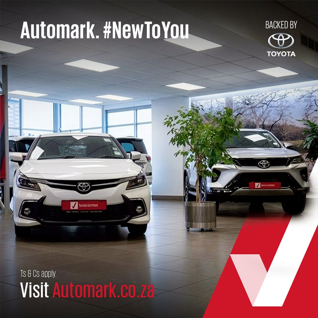 Automark_SA's tweet photo. Skip the sell-it-yourself headache and let Automark handle it. Whether you’re buying, selling or trading in, find peace of mind in your next #NewToYou ride. Walala wasala.​

Learn more​: https://t.co/X36azPPcIv https://t.co/FOQvxZShO6