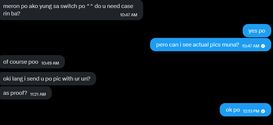 meimembami's tweet photo. SCAMMER si @jijiecarts 
Just to raise awareness lang kasi nasa kpop bns siya (although I was looking for a Switch game). Umpisa pa lang may kutob na ako na scammer siya bc wala siyang actual pic ng item. BNS acc pero kapag tinignan mo profile puro reply ng "i have, pm" + https://t.co/uvJUBy9xec