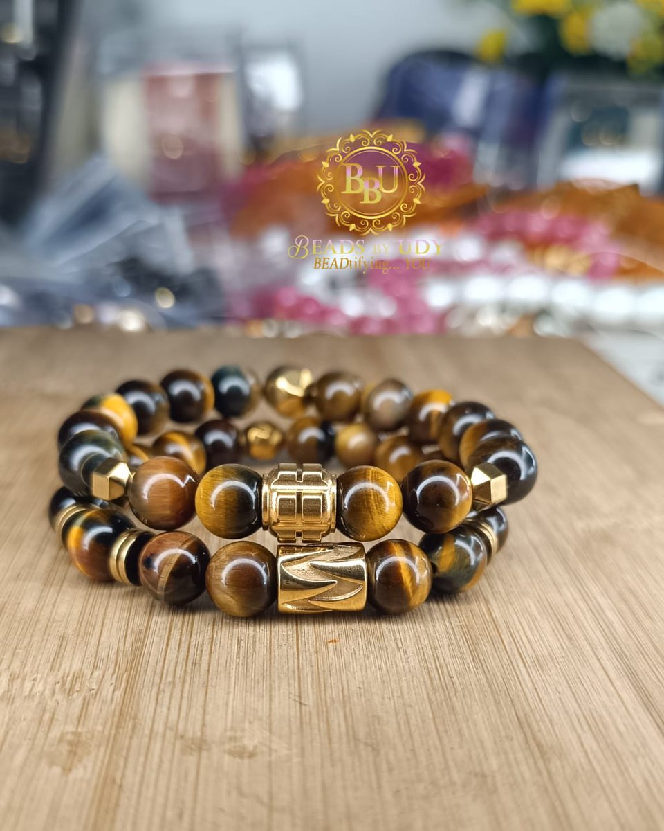 beadtified's tweet photo. Something about Tiger eye stones especially polished ones😍
You can order this set for N30,000 https://t.co/WV7kFAtoCL