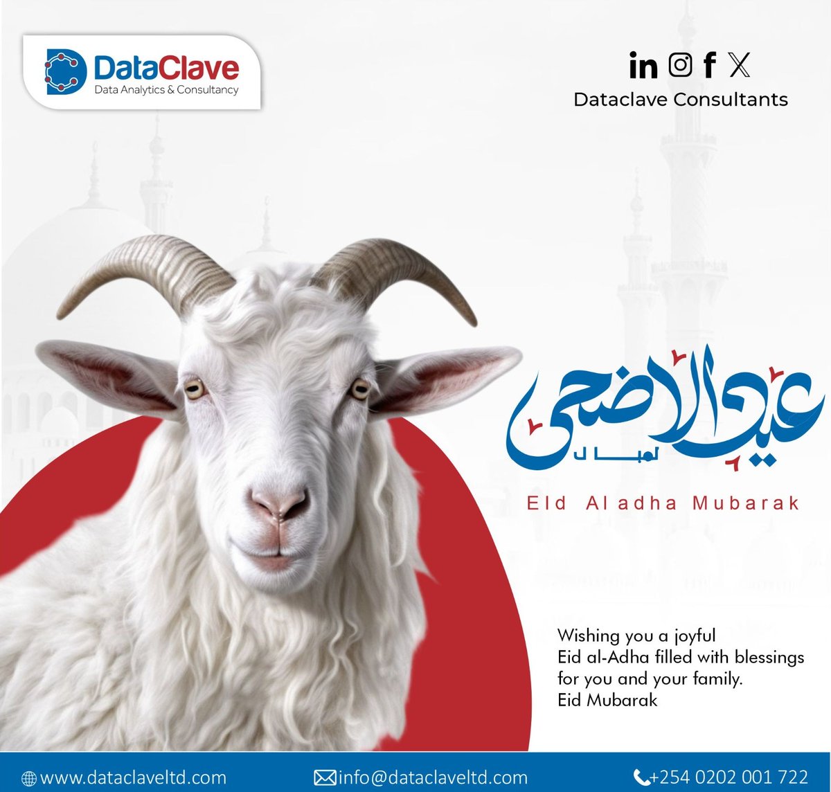 DataclaveC's tweet photo. Mubarak, id al-Adha! As we commemorate faith, sacrifice, and unity, may this auspicious season bring you and your loved ones serenity, happiness, and innumerable blessings. https://t.co/RuLllUbSKe