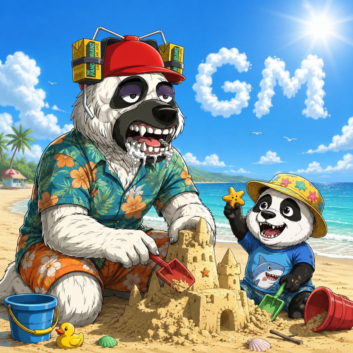 ThePandarianz's tweet photo. Good morning CT☕️
Hot times here in the UK🌞

Kids school break! time for some fun in the sun! https://t.co/s7JIGHbPkQ