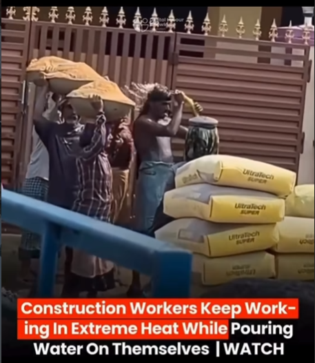 Digital_Chowk's tweet photo. 🔥 May heat waves are dangerous for #constructionworkers, labourers, and daily wage earners working under the sun.
Stay hydrated, take shade breaks, wear light clothes, and never ignore signs of heat exhaustion.
Your health is more important than any shift. ☀️💧
#HeatWave #DLC https://t.co/GDC065POIi