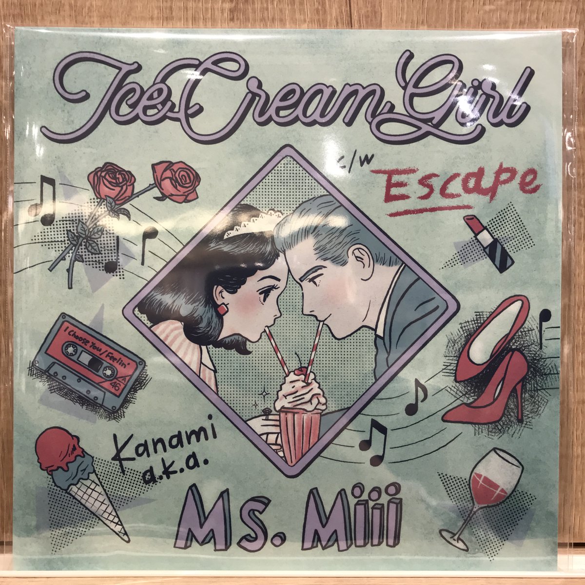ひみたん 新譜入荷】 🔹カナミ a.k.a. Ms.Miii『Ice cream girl Escape 』7