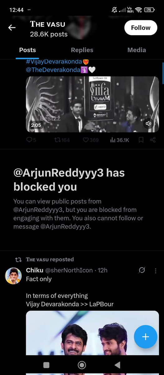 rake18513's tweet photo. Reply ichi block dengav entra lnjdk  @ArjunReddyyy3 https://t.co/WDStTIYygm