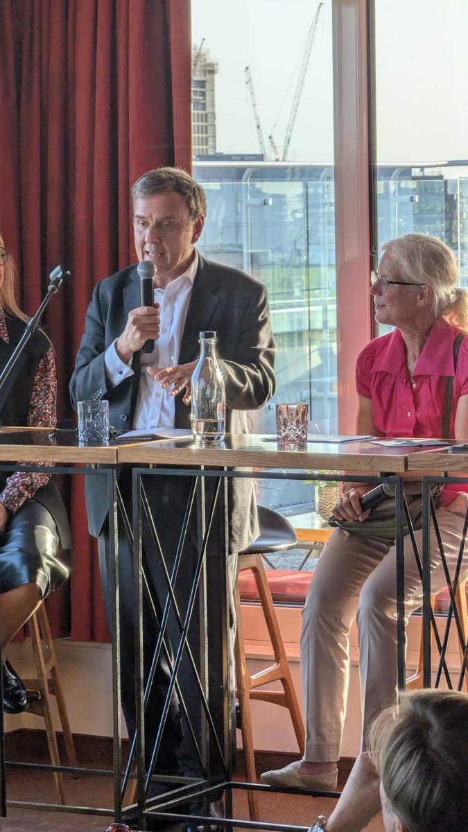 GregHands's tweet photo. Great event and a great location!

An honour to be a panellist on the threats from technology to democracy &amp; related issues last night in the famous PanAm lounge in Berlin. 

I actually got applause for the line:

“The enemy isn’t Facebook. It’s Russia!” https://t.co/KWTrJs1Bp5