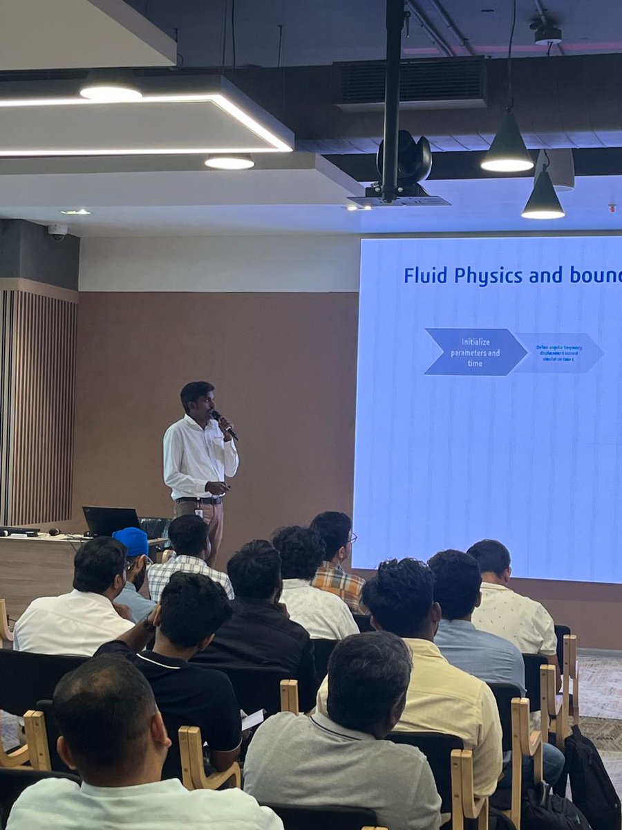 BEACONIndia_3D's tweet photo. Great session walking through CST Studio Suite, Fluid Dynamics &amp; Electromagnetic Simulation with insightful discussions and live demonstrations.
@SOLIDWORKS @Dassault3DS 
#SOLIDWORKS #SIMULIA #CSTStudio #FluidDynamics #Electromagnetics https://t.co/yQNOJVAccC
