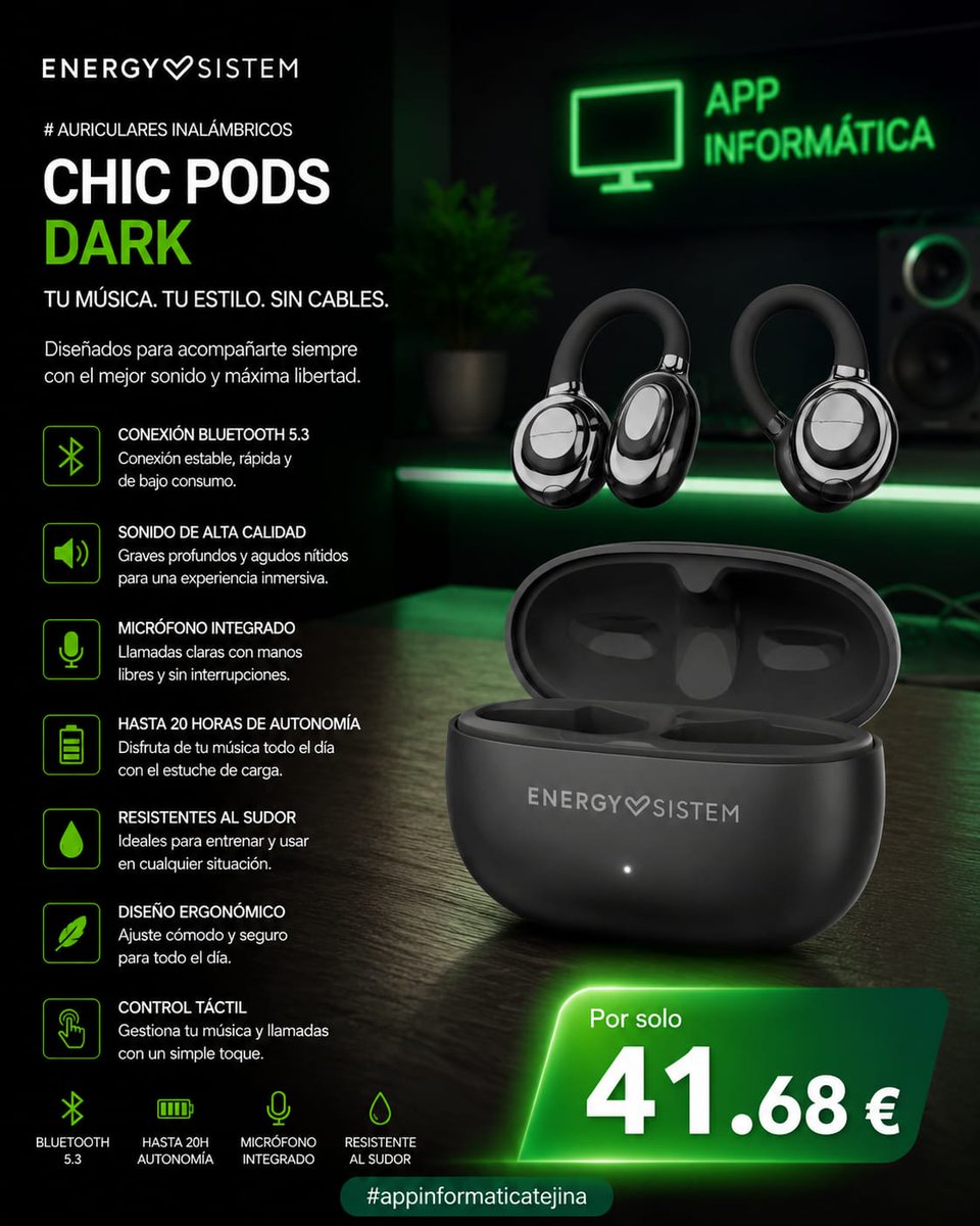 TejinaApp's tweet photo. Equípate con tecnología que se adapta a ti.
Soluciones para estudiar, trabajar, jugar o mantenerte conectado.💻📱
Descubre nuestras mejores opciones.
Producto sujeto a disponibilidad
#appinformaticatejina https://t.co/QB12MwywAn