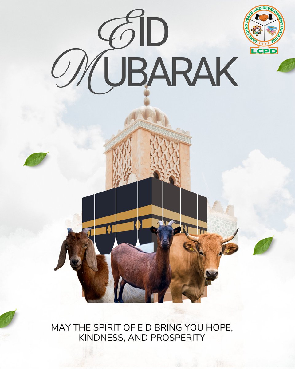 LCPD_NGO's tweet photo. ✨🌙 EID MUBARAK 🌙✨

On this joyous occasion of Eid, LCPD extends warm greetings and best wishes to all Muslim faithfuls and communities.

May this blessed celebration bring peace, unity, compassion, and renewed hope to every home. As we mark this special season of sacrifice and gratitude, may our collective efforts continue to strengthen peace, dignity, and development within our communities.

Wishing you and your loved ones a joyful and peaceful Eid filled with happiness and blessings.

Eid Mubarak! 🤍