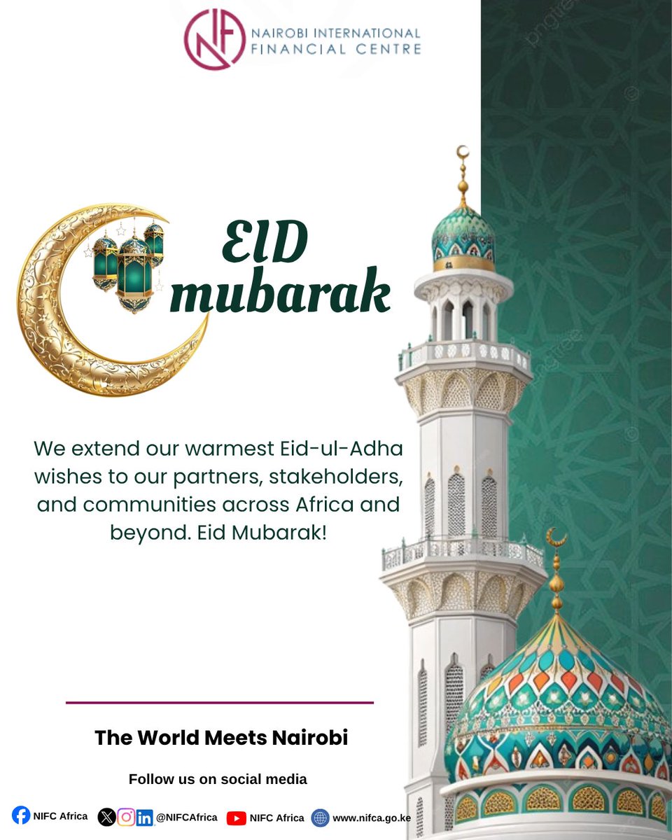 NIFCAfrica's tweet photo. Eid-ul-Adha Mubarak from all of us @NIFCAfrica! https://t.co/5y2GZCek63