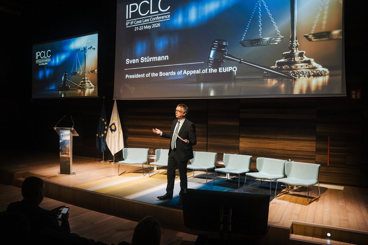 EU_IPO's tweet photo. The 6th IP Case Law Conference united Europe’s IP community under “Growing through change”.

Key rulings, AI and copyright, design and enforcement all came together with one clear focus: exchange, connection and the future of IP.
https://t.co/R71lN0ogpH https://t.co/qqVm5qpFqZ