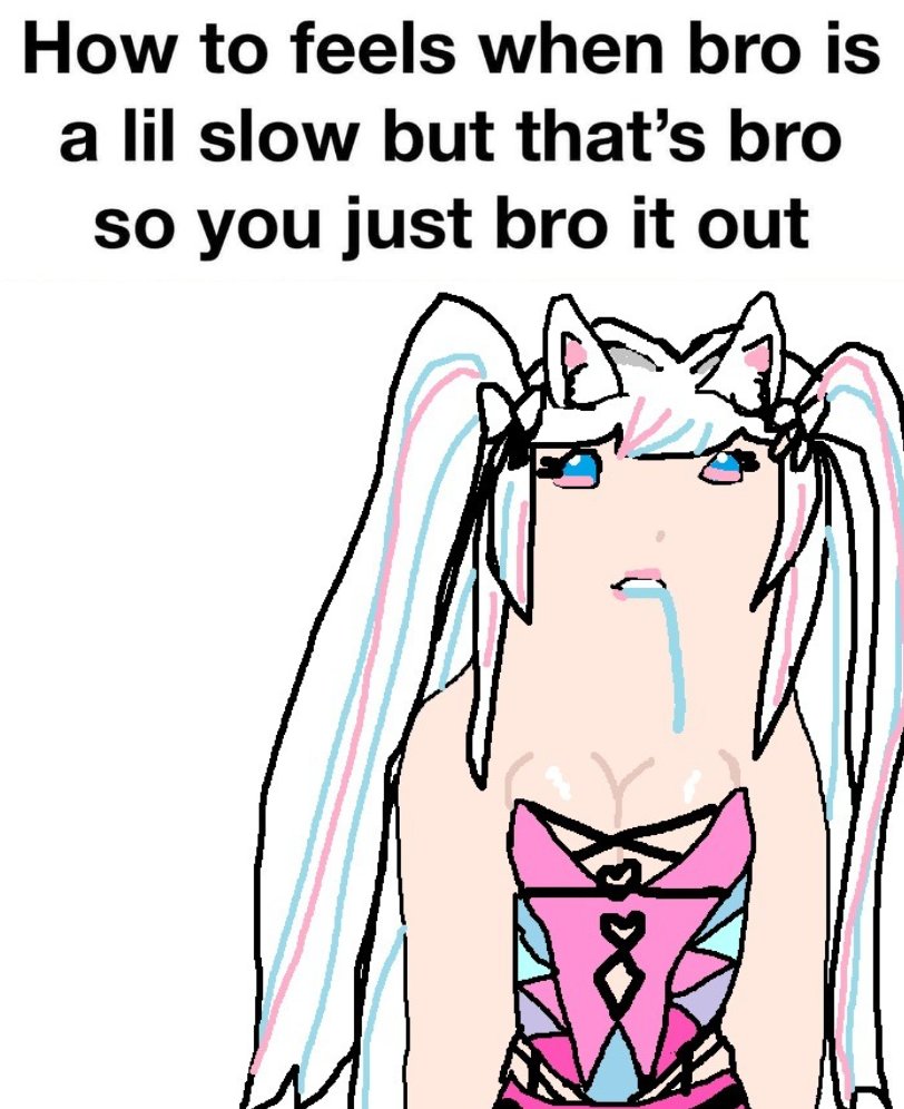 CherrianeVT's tweet photo. I DREW MYSELF USING MS PAINT AND MADE A MEME IM SO GOATED FRFR NO CAP ON GOD BRO https://t.co/9sqp6IHpkl