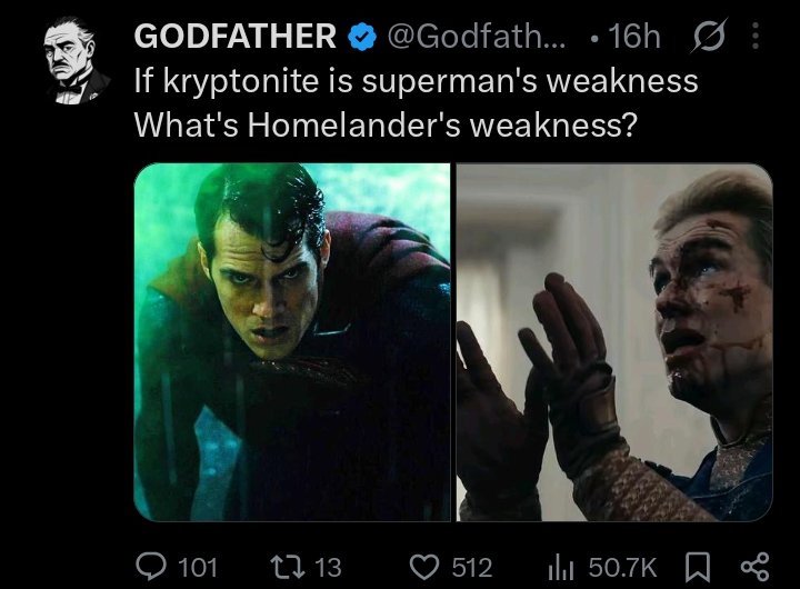 Homelander tweet media