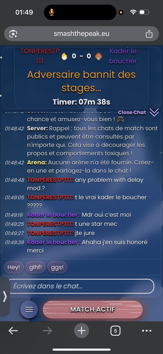 loe3lr's tweet photo. Ahaha j’suis mort merci smash the peak pour ces moments 😂

Premier degré, ce type d’interactions me met directement dans un bon mood peu importe le mu 😀 https://t.co/4lPdHx6eby