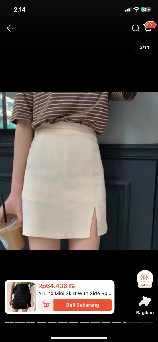 aahgteam's tweet photo. rok 42k size s cm dipake tryon, viscose warna nude 25k baru 1x pakai, bisa oren https://t.co/o6R69xrDri
