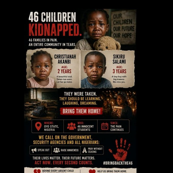 JAgusimba's tweet photo. There is nothing absolutely worth celebrating today..., We are no more talking about of children being the leaders of tomorrow.

Our kids are still under detention by the terrorists.
There lives matter, there future matters too!

 #BringBackOurChildren #Children https://t.co/Z5oiLzYrNO