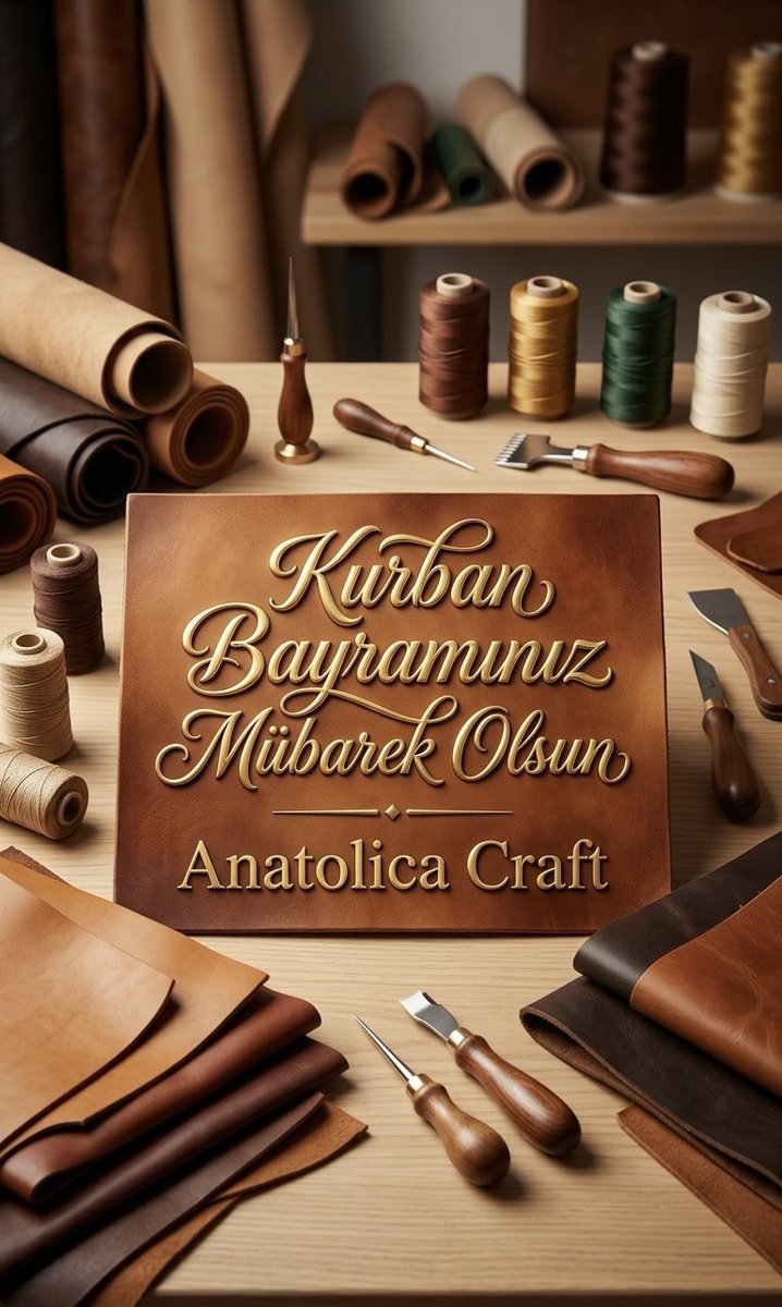 urasleathercrft's tweet photo. Kurban Bayramı’nın size, ailenize ve tüm sevdiklerinize sağlık, huzur ve bereket getirmesini dileriz. Paylaştıkça çoğalan mutlu anlarla dolu bir bayram geçirmeniz dileğiyle.
#bayram #kurbanbayramı #deri #leathercraft https://t.co/NttWmyx3Jd