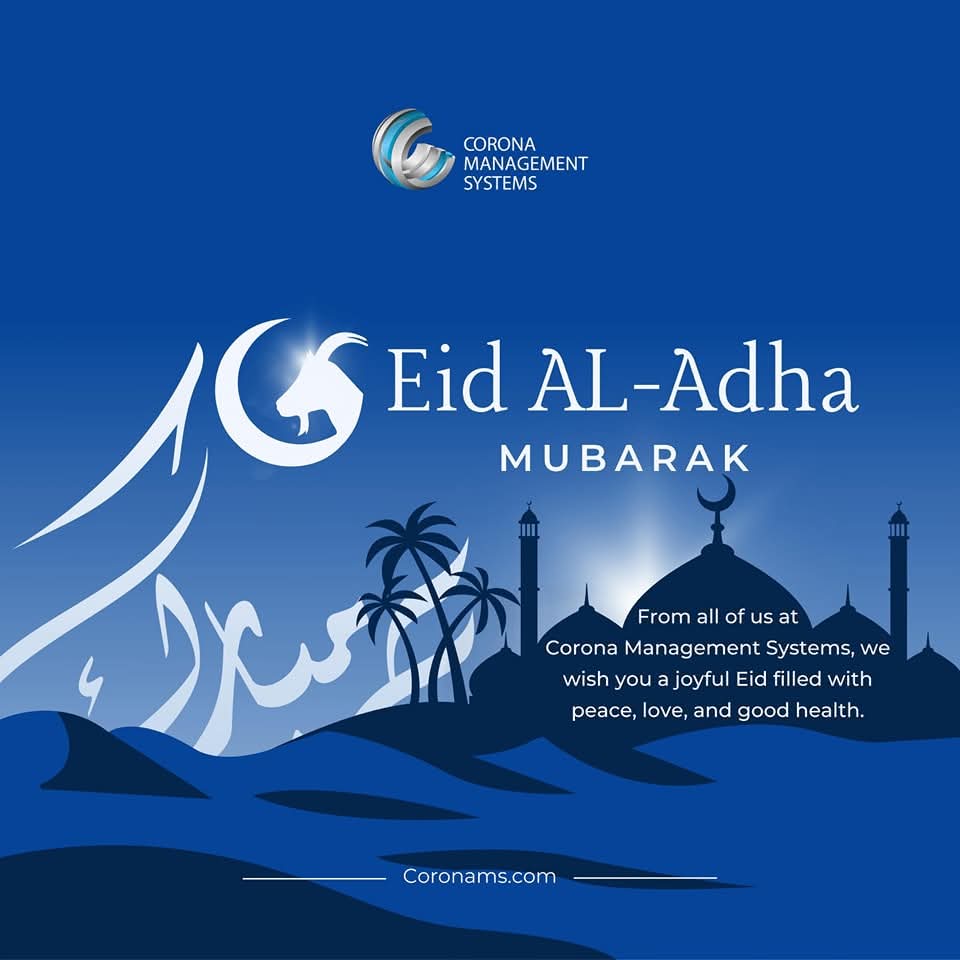 coronams's tweet photo. Eid Mubarak. 🌙

May this season of sacrifice and gratitude bring you joy, peace, and togetherness with your loved ones.

From all of us at Corona Management Systems, Eid Mubarak.

#EidElKabir #EidMubarak #EidAlAdha #Sallah https://t.co/MSNrAgUp1c