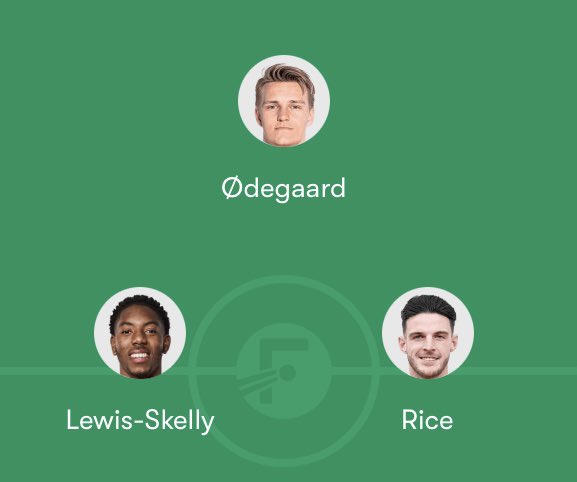 ARSAbias's tweet photo. Which midfield trio do you think Arteta will use in the final against PSG? https://t.co/taj6nQ47OY