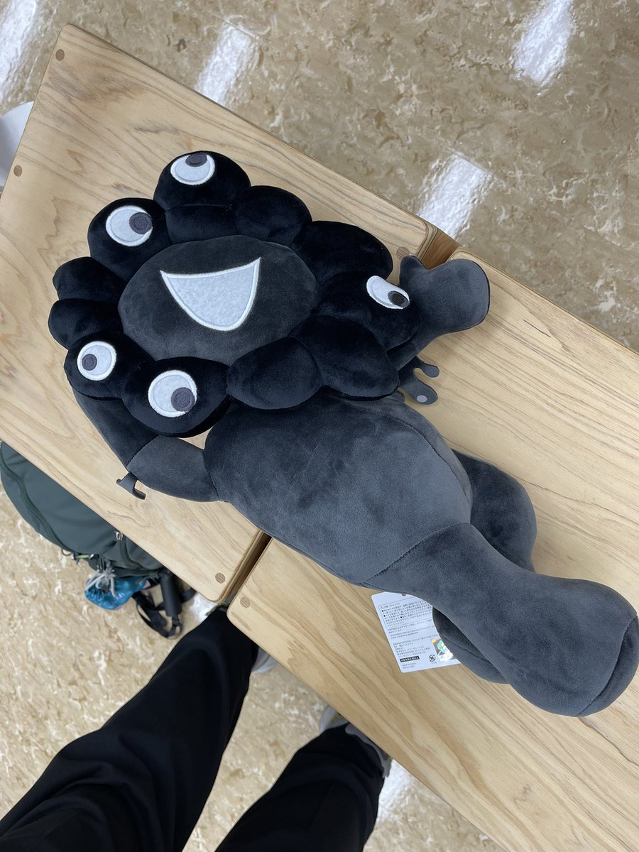 ミャクミャク ぬいぐるみくじ ブラック 2等 黒ミャクぬいぐるみくじ 【 2等 】当選しました