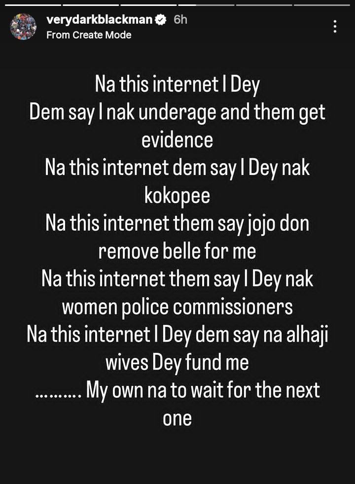 johnny_emediong's tweet photo. VDM POST                          Jojo repost 😭😂 https://t.co/MwtNR9GR0r