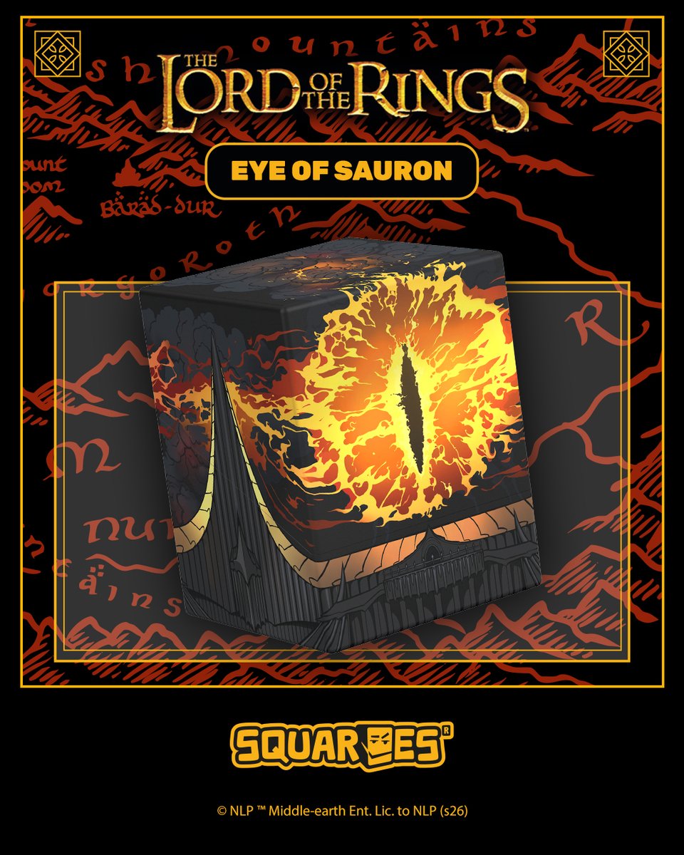 squaroes's tweet photo. A new wave of Squaroes has arrived. ⚔

The Squaroes Lord of the Rings lineup grows with five bold new designs inspired by some of the most iconic villains.
Distinctive style. Powerful presence. Made to stand out in any collection.

And they are out now!👀 https://t.co/3NrXciffQ7