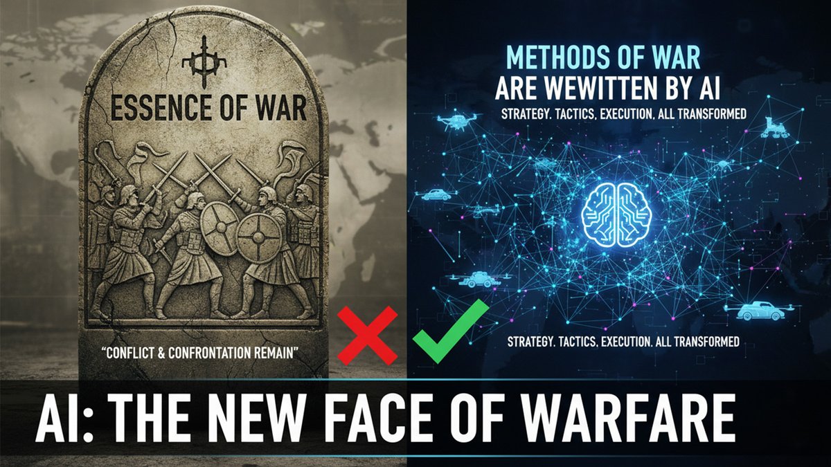 Sept77767's tweet photo. AI Reshapes the Nature of Warfare: Global Military AI Investment to Exceed $50 Billion in 2026—a 45% Year-over-Year Increase.
🪖Autonomous Decision-Making Systems (AI Command) Enter Field Testing, Boosting Decision Speed ​​Tenfold. https://t.co/MCarXl1bgd