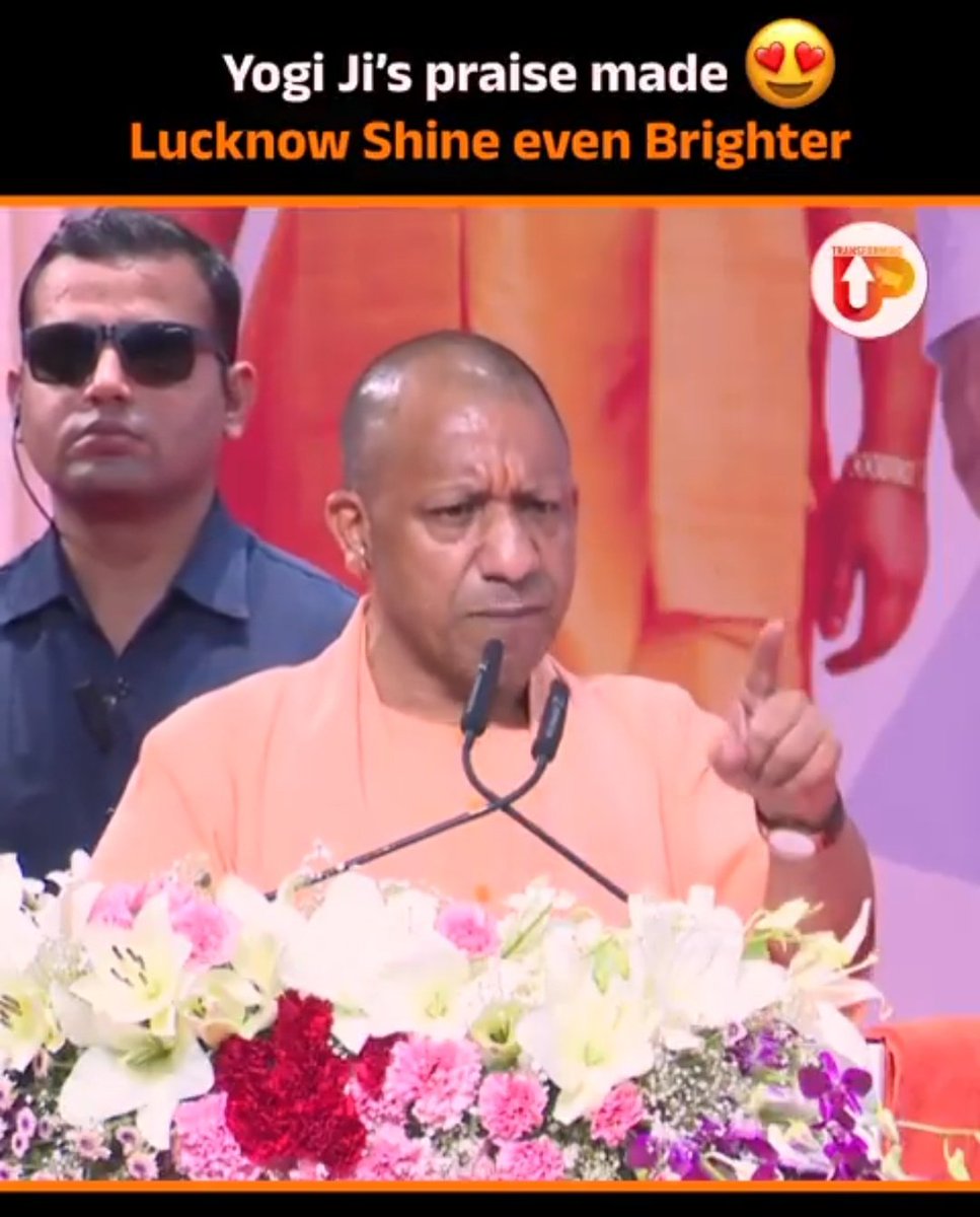 KESRIYAA's tweet photo. When leadership speaks with vision, cities shine with progress. Lucknow’s transformation reflects the commitment, culture, and development-focused governance of CM Yogi Adityanath Ji. Uttar Pradesh is moving ahead with pride and purpose.
#UPDevelopment #LucknowDevelopment https://t.co/pU7n0Ur6aW