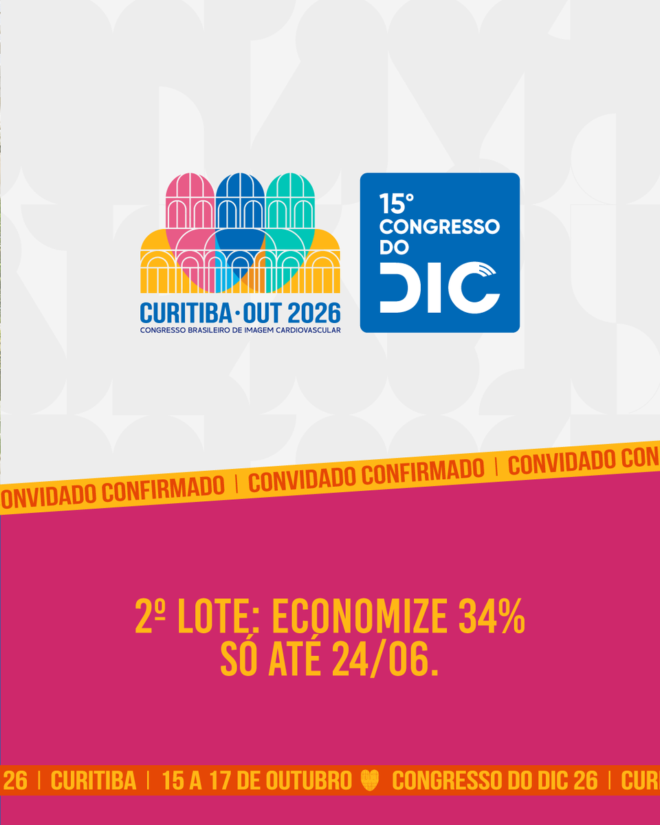 CongressodoDIC's tweet photo. Você provavelmente já leu um artigo assinado por ele.

Dr. Francesco Faletra, Head of Cardiology no Cardiocentro Ticino (Suíça), confirmado no #DIC26.

A América Latina não costuma receber esse nível. Em outubro, recebe.

2º lote (até 24/06): https://t.co/tIbyHjxazp https://t.co/IjXYaWOOfu