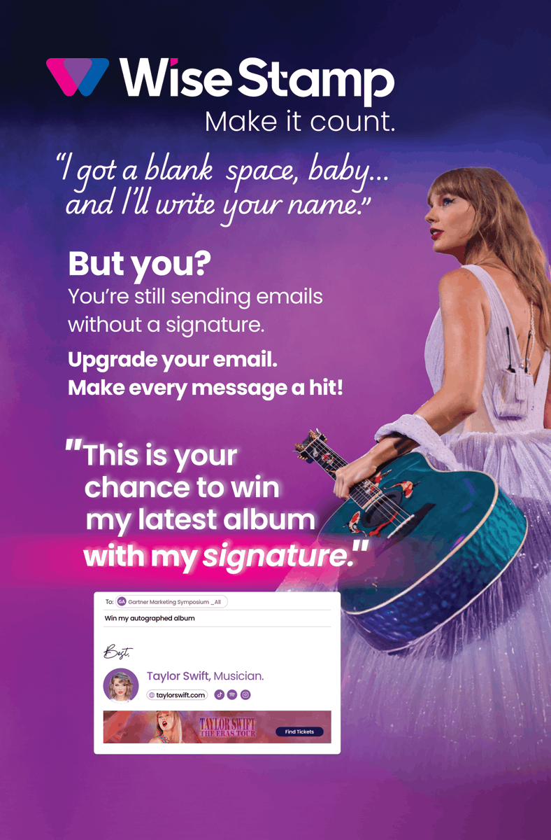 WiseStamp tweet media