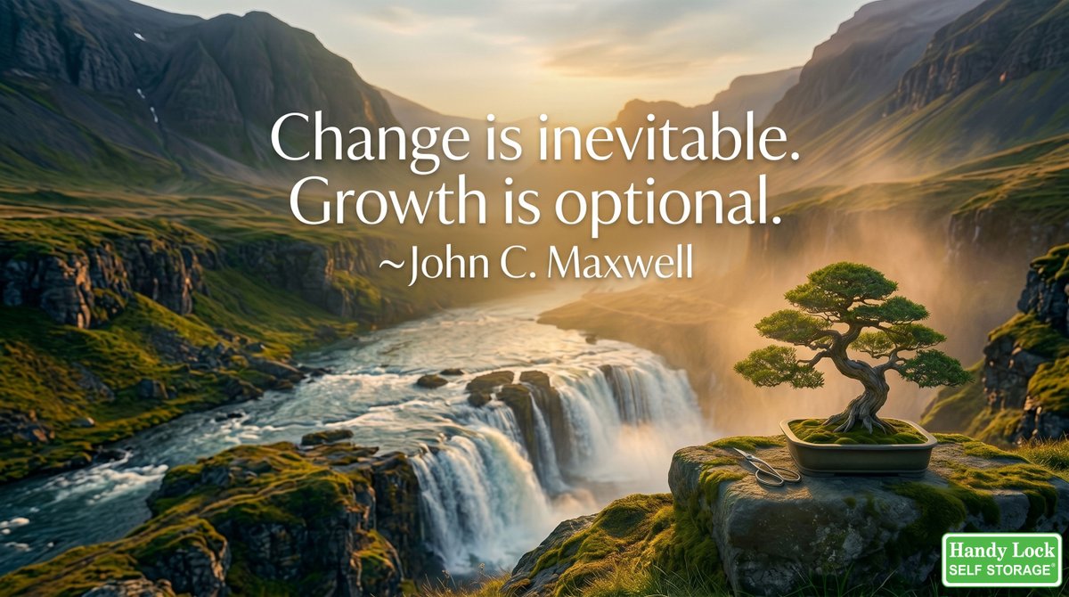 HandyLock's tweet photo. "Change is inevitable. Growth is optional." ~ John C. Maxwell

Don't let life's transitions create a mess. Choose to grow! Secure space easily with online rentals. Budget safely with The ORIGINAL 12 Month Rate Lock Guarantee

Rent: https://t.co/DB1yq9jsOp https://t.co/JIPqrZXIRx