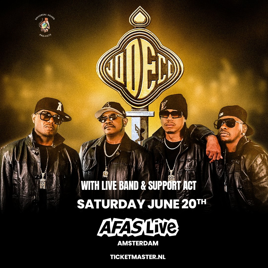 Ticketmaster_NL's tweet photo. 🎶 @jodeci komt naar Amsterdam voor een exclusieve show in @AFASLive! De legendarische R&B-groep achter classics als 'Come and Talk to Me' en 'Freek’n You' brengt hun swingbeat-sound en iconische hits naar het podium. 

📆 20 juni 2026
📍 AFAS Live, Amsterdam
🎫 Tickets zijn nu te koop via Ticketmaster https://t.co/26A3ID3vpj