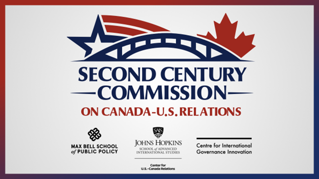 CIGIonline's tweet photo. Today, CIGI's @PaulRSamson is joined by @lraitt, @janeharmanCA, @USCanada_Sands and Jennifer Welsh in Ottawa for the launch of The Second Century Commission. A binational initiative led by @MaxBellSchool, @SAISHopkins and @CIGIonline uniting leaders to shape the next century of Canada-U.S. relations.

Learn more: https://t.co/HBNoDzwGLD
#SecondCenturyCommission #SCCLaunch #CanadaUSRelations