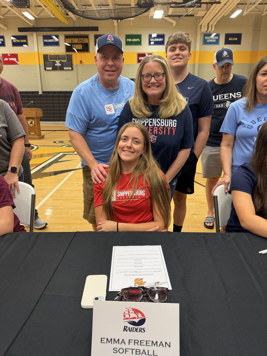 NWtigerSoftball's tweet photo. Congratulations to Lizzie Diehl and Emma Freeman on their signing day! Lock Haven &amp; Shippensburg are getting two of the very best! 🫡 https://t.co/rUzV4SJP1H