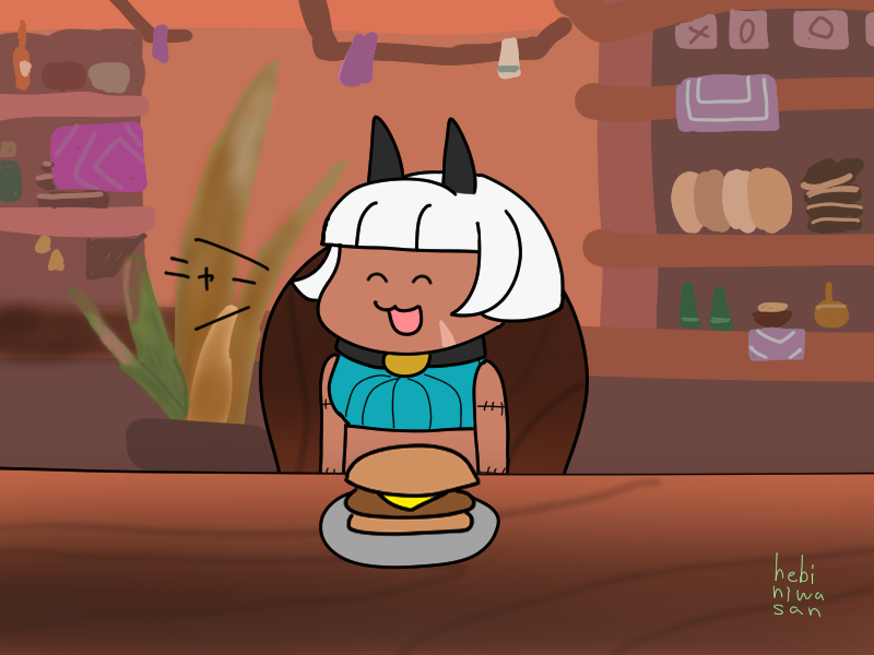 hebiniwasan's tweet photo. #skullgirls
Can I have cheeseburger? https://t.co/hmGz1BdfL2