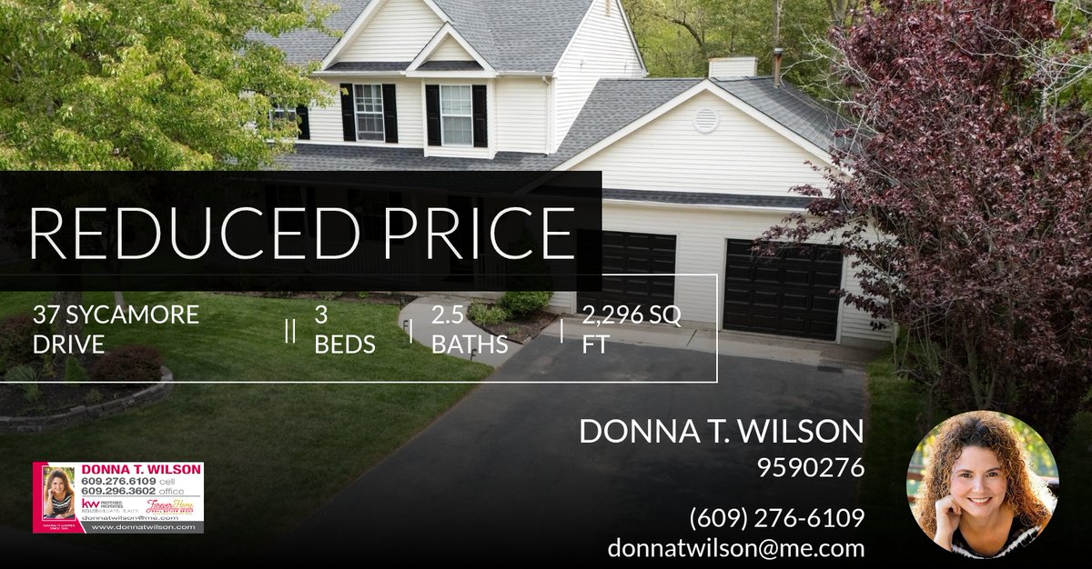 donnatwilson's tweet photo. 📍 Reduced Price 📍 This recently reduced home at 37 Sycamore Drive in Little Egg Harbor won't last long, so, don't wait to set up a showing! Reach out here or at (609) 276-6109 for more information! https://t.co/Hub3uTvi5S https://t.co/Ungow2KI0E