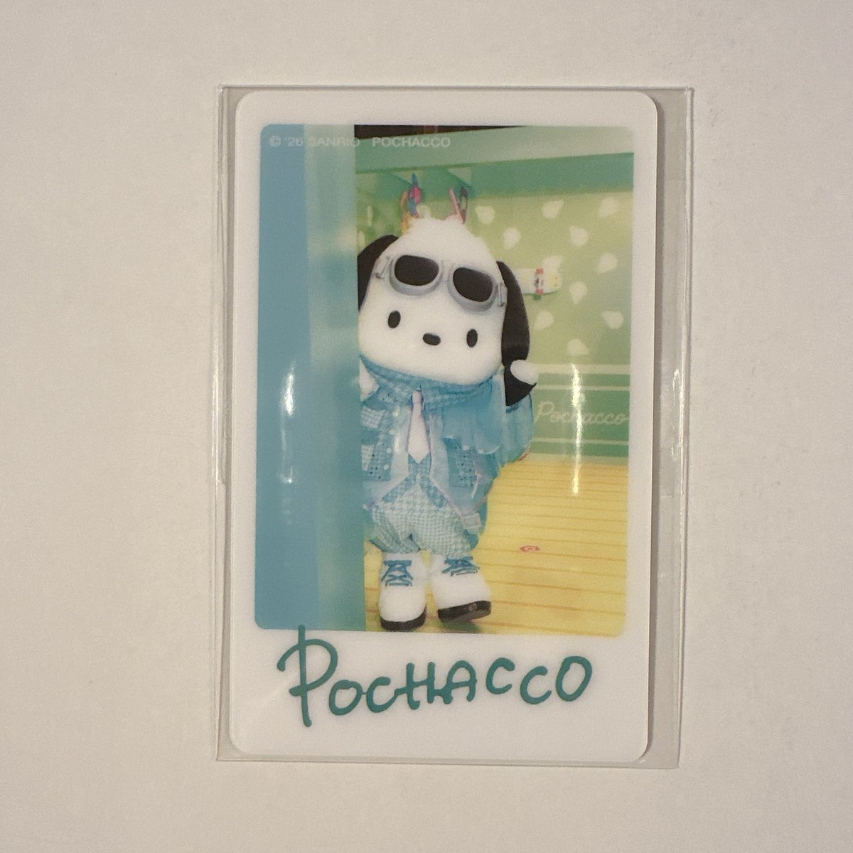 6po4cc's tweet photo. サンリオ　きゅあかわ！ぱらだいす！
ノベルティ　チェキ風カード　特典　チェキ 交換

【譲】
サイン入り：ポチャッコ

【求】
クロミ(ロゴ、サインどちらでも)

ピューロ手渡し、都内手渡し希望
お気軽にお声掛けください https://t.co/RNry7zxGyp