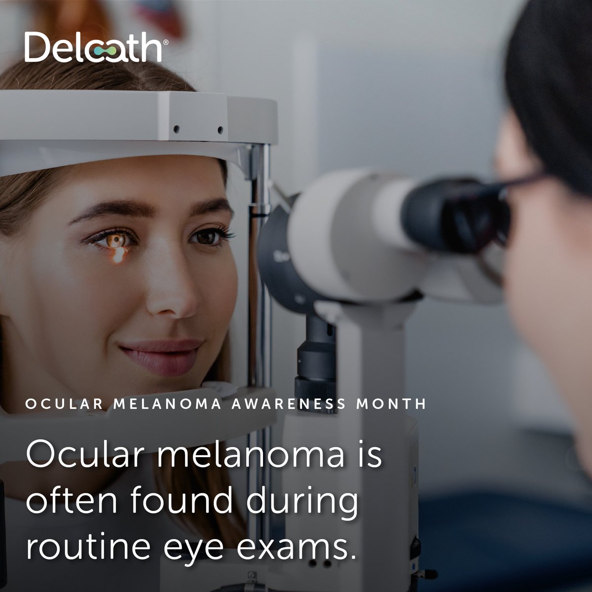 DelcathSystems's tweet photo. Awareness doesn’t end with May.

Ocular melanoma is often found during routine eye exams.

Prioritize your eye health.

#OcularMelanoma #EyeHealth https://t.co/o8w7k7oCWj