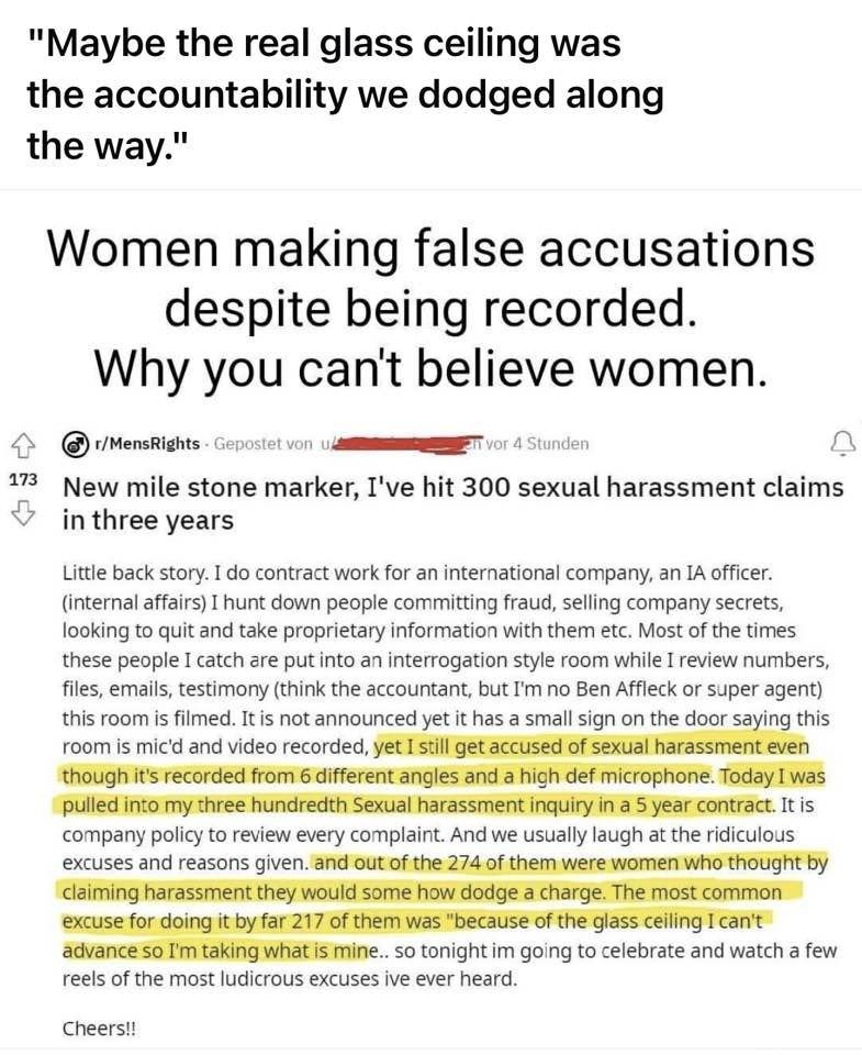 BlackDumpling's tweet photo. We don't talk about what happens when women lie, not nearly enough, nor do we talk about how little they're punished for it when they do.

For example, revenge porn is illegal but this is not.
Why not? https://t.co/KhkNhmBfLe