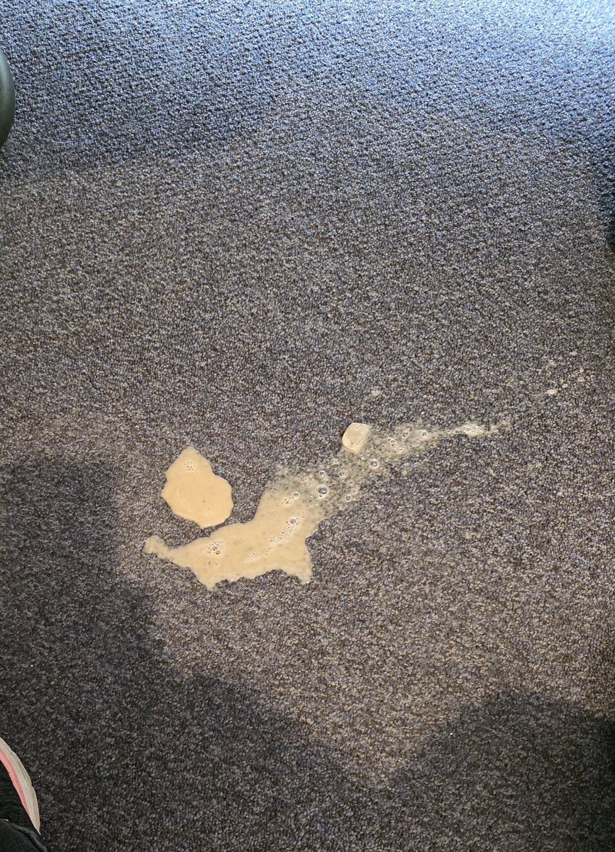 KAunkst7's tweet photo. Knocked over my morning coffee.  It looks like the united states with a hint of canada 🤣🙄 https://t.co/QVirRJ9FVJ