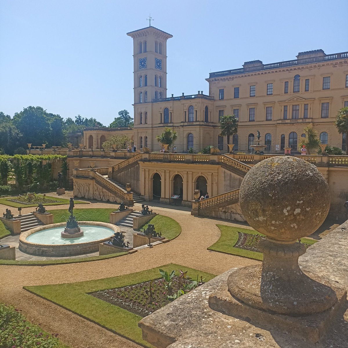 FT1987IOW's tweet photo. North of our beautiful island 

Osborne House 
Quarr Abbey 

@VisitIOW https://t.co/G0CfbYZVgX