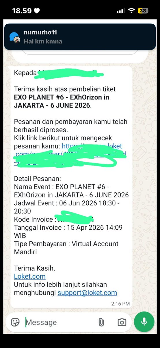 oskdil_real's tweet photo. PENIPU TIKET EXHORIZON JKT @riskayyy29 

000062818646 nur holyva superbank

#Scamer #penipu https://t.co/wJwsMUS2bv