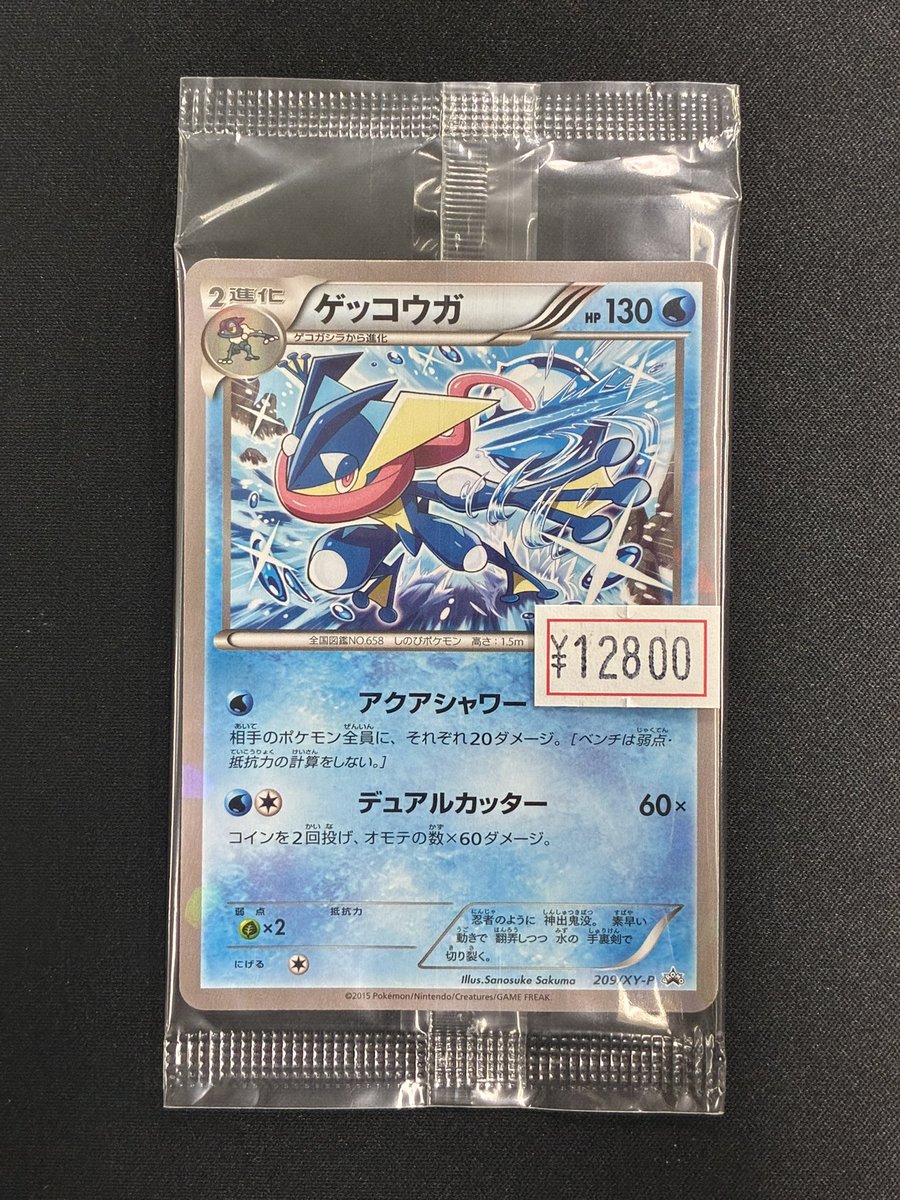 【PSA10】ゲッコウガ P ファミリーマート ポケカ 209/XY-Pプロモ ゲッコウガ 未開封 希少 ファミリーマートキャンペーン 209 XY-P ポケモンカードゲーム
