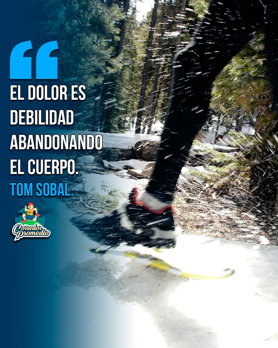 CorredorProm's tweet photo. —Tom Sobal, corredor de larga distancia conocido por andar con raquetas de nieve más kilómetros por año que nadie en el mundo. Ha ganado más de 130 carreras en distancias que van de 1 a 100 millas.
🔗: https://t.co/7E2PRb83LT
#CorredorPromedio #AlguienLoDijo https://t.co/yHCtrHIJyQ