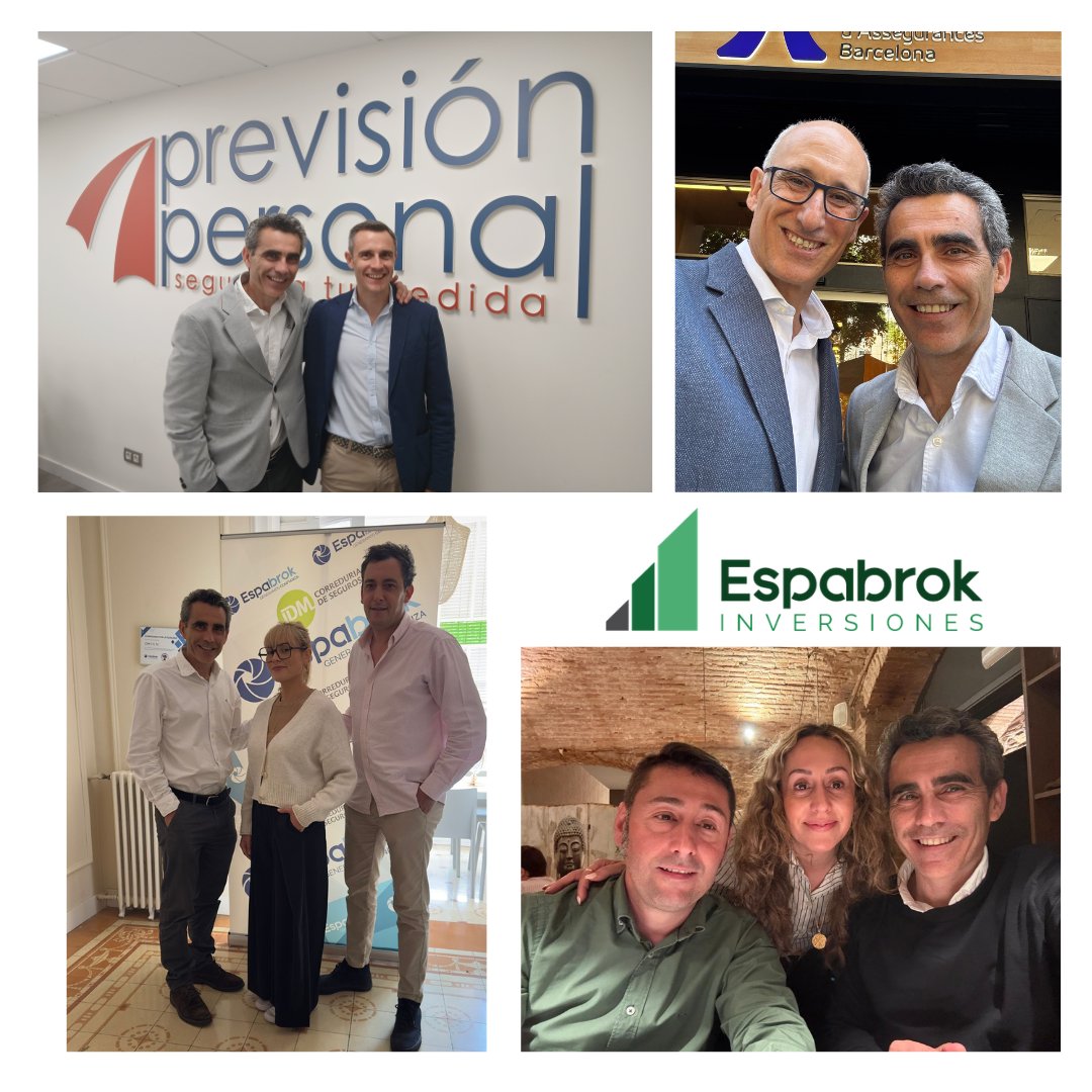 espabrok's tweet photo. En Espabrok Inversiones seguimos apostando por la cercanía y el intercambio de conocimiento.Hemos compartido jornadas muy enriquecedoras con corredurías de Barcelona y Sabadell, fortaleciendo relaciones y abordando temas claves, 

#EspabrokInversiones  #PlanificaciónFinanciera https://t.co/0PmItlGoKL