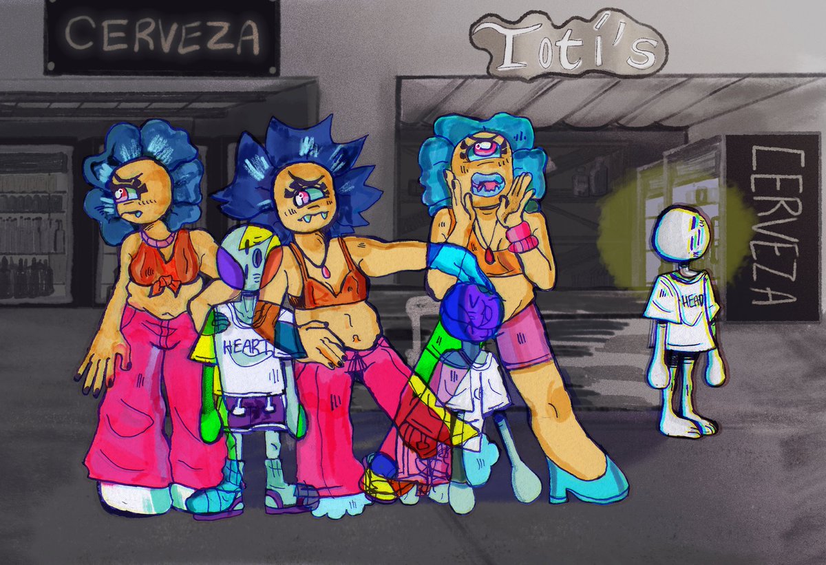EcentricGlimpse's tweet photo. @Sarah_Draws8 Thank you for hosting! Here are the sillies!! https://t.co/yJEXegFANO